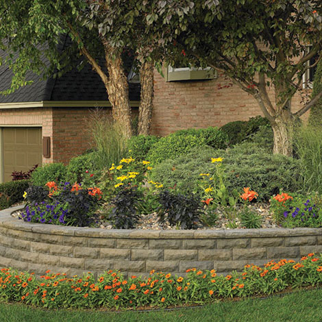 Chiselwall: Chiseled StoneBlock Retaining Wall System: Anchor Wall