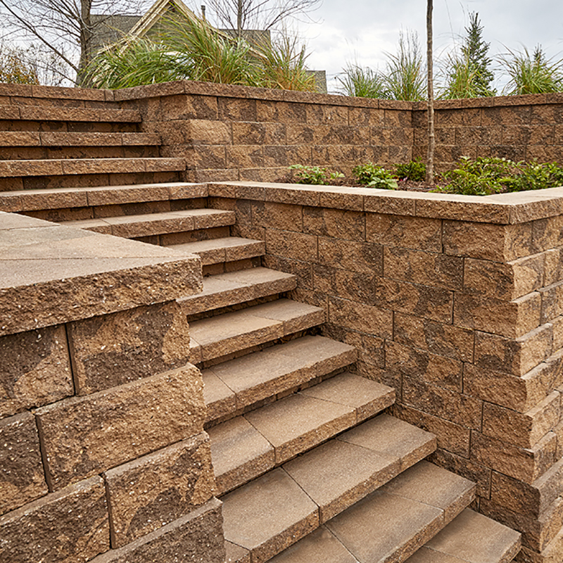 Sterling Adaptable Freestanding & Retaining Wall System